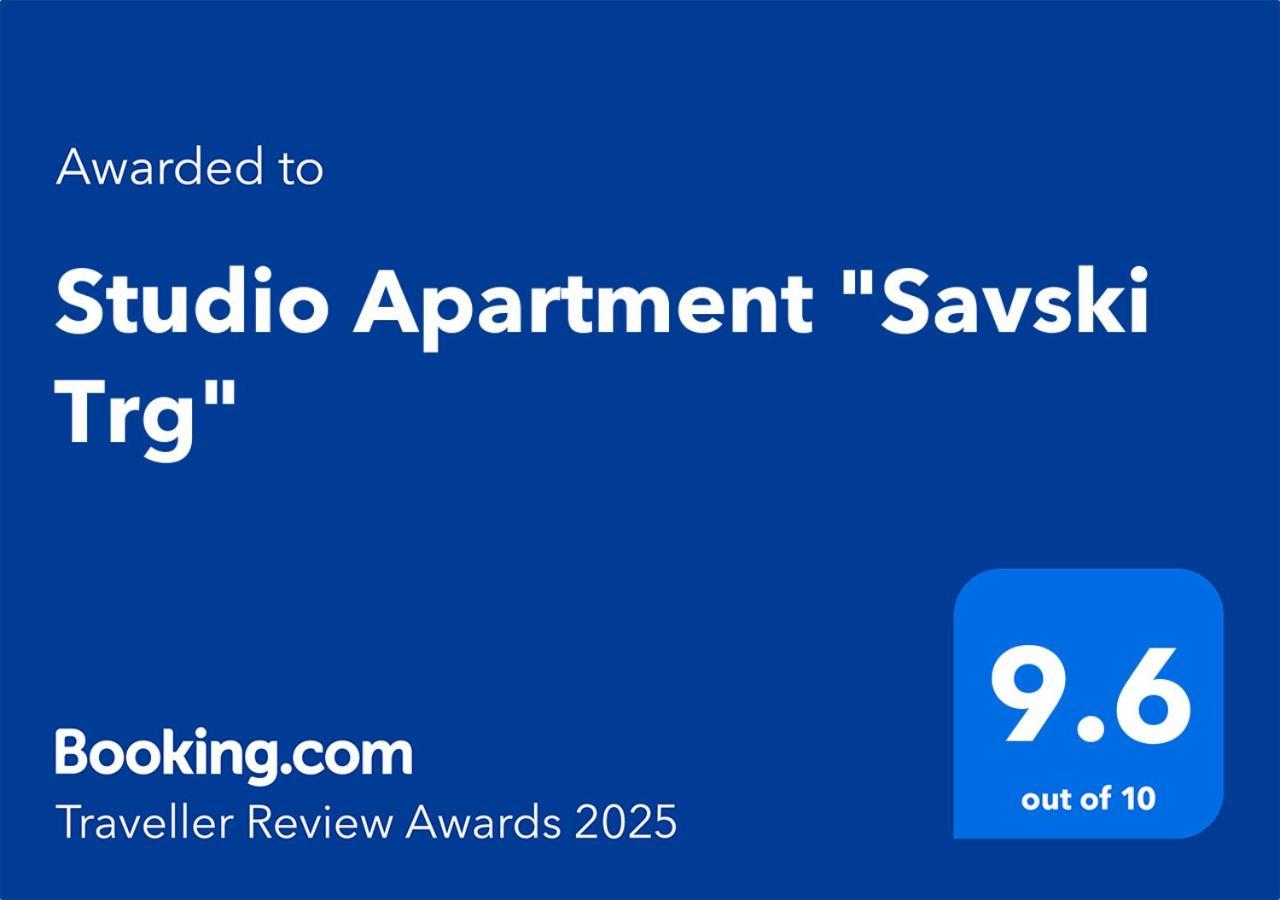 Studio Apartment "Savski Trg" Belgrad Exterior foto